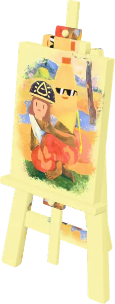Paint Easel01