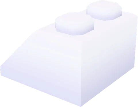 Bevel Hq Brick Slope 2x2