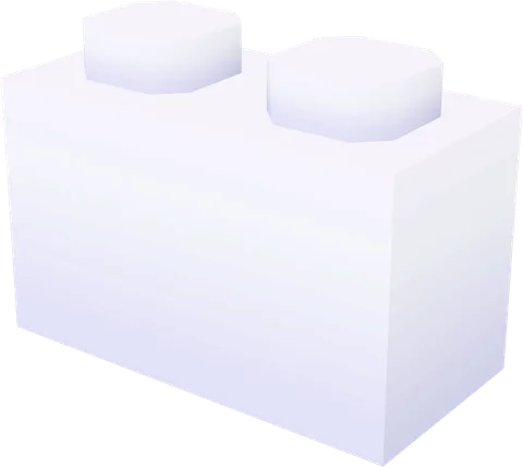 Bevel Lq Brick 1x2