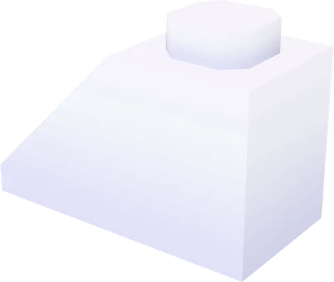 Bevel Lq Brick Slope 1x2