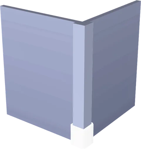 Wall Corner Column Bottom