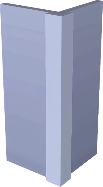 Wall Corner Column Small