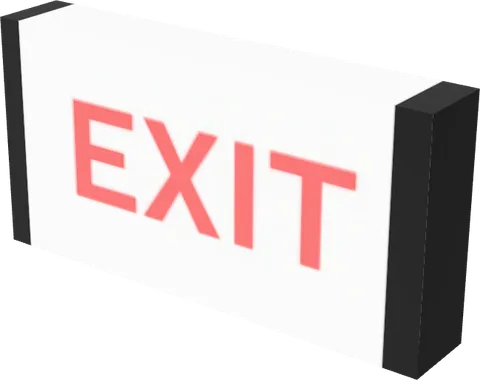 Sign 07 Exit