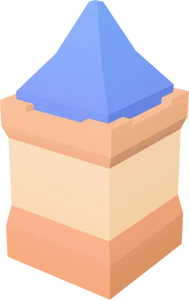 Tower Square Roof
