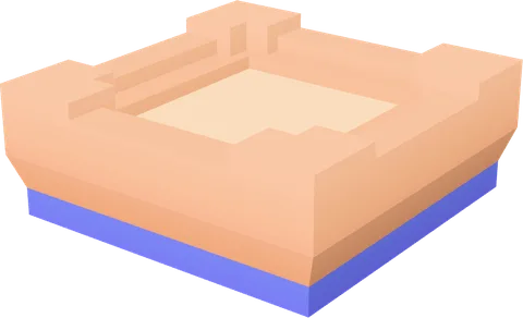 Tower Square Top Color
