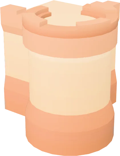 Wall Corner Half Tower