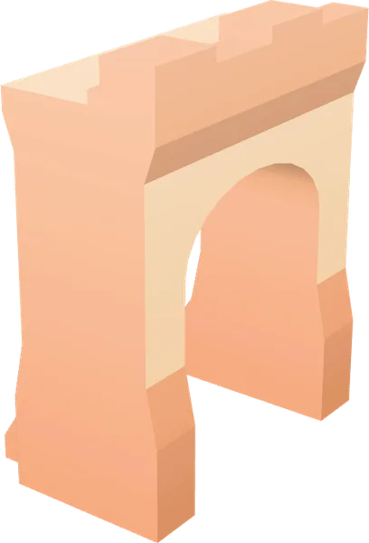 Wall Narrow Gate