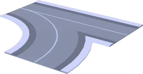 Road Curve Intersection