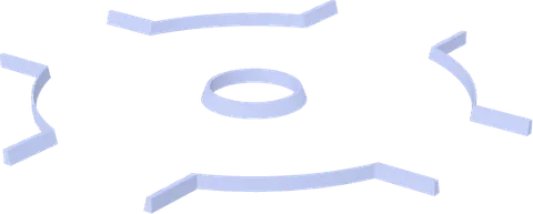 Road Roundabout Barrier
