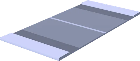 Road Straight Half