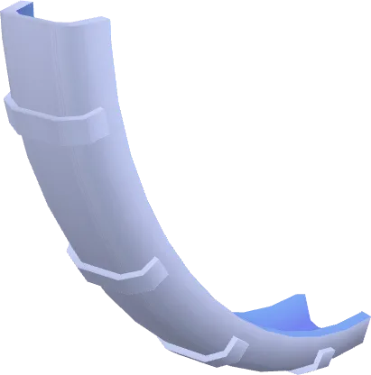 Coaster Flume Straight Bend Large