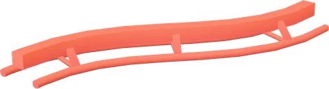 Coaster Hanging Curve