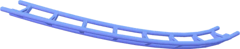 Coaster Steel Corner Large Ramp