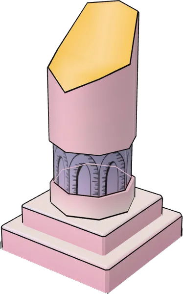 Column Small Broken 01