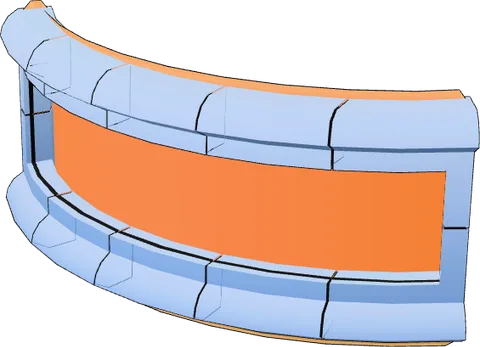 Sci Fi Glass Screen
