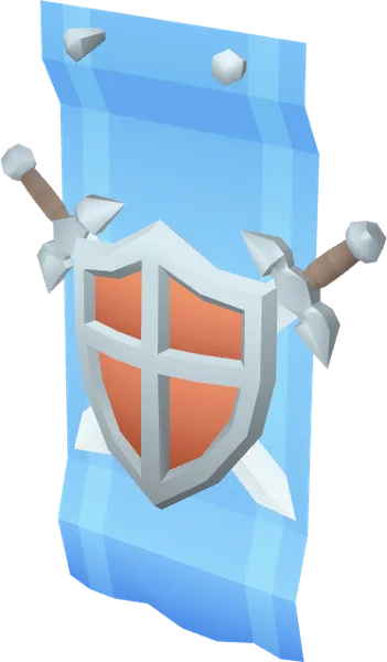 Banner Shield Blue