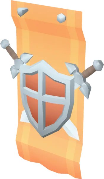 Banner Shield Yellow