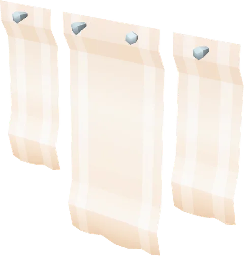 Banner Triple White