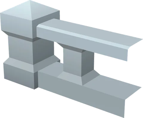 Barrier Colum Half