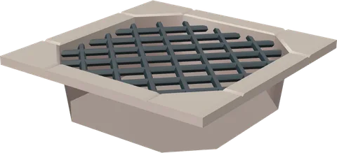 Floor Tile Big Grate