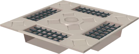 Floor Tile Extralarge Grates