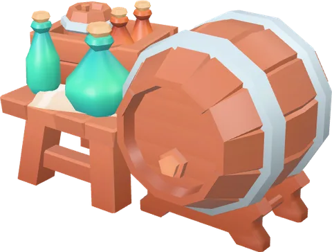 Keg Decorated