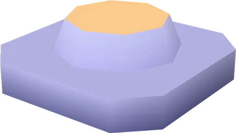 Button Floor Round Small