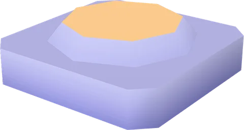 Button Floor Round