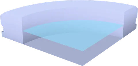 Fountain Curved