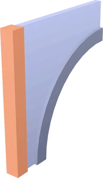 Wall Arch Top