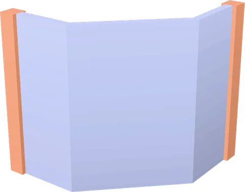 Wall Corner Diagonal