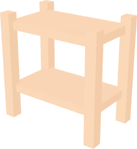 Bookcase Open Low