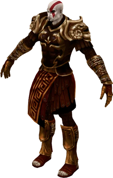 Kratos with God Armor — God of War II