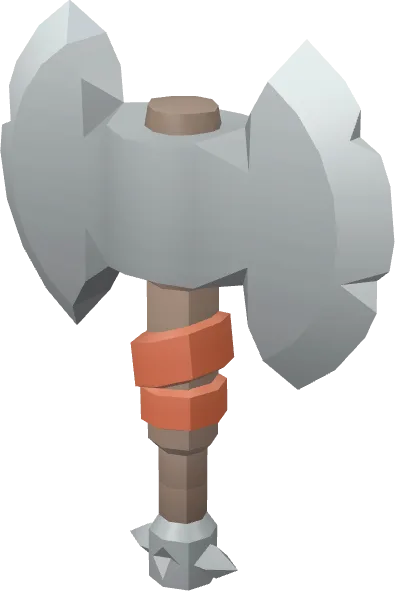 Leviathan Frost Battle Axe