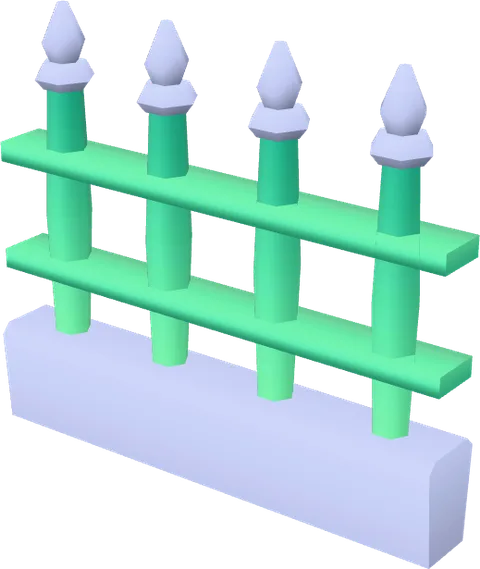Iron Fence Border