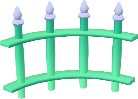 Iron Fence Curve