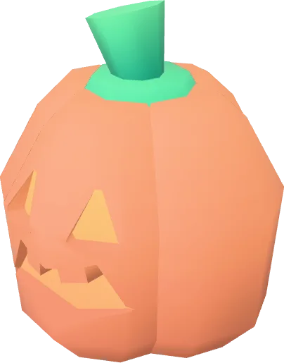 Pumpkin Tall Carved
