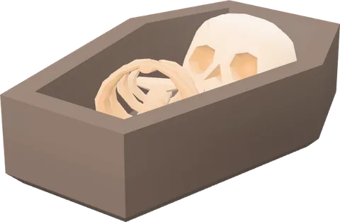 Coffin Decorated