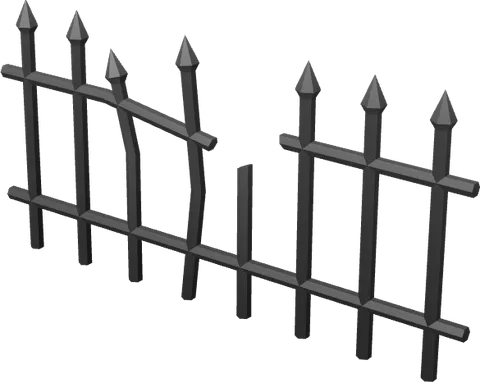 Fence Seperate Broken