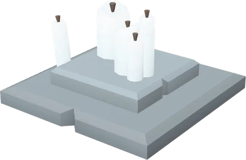Plaque Candles