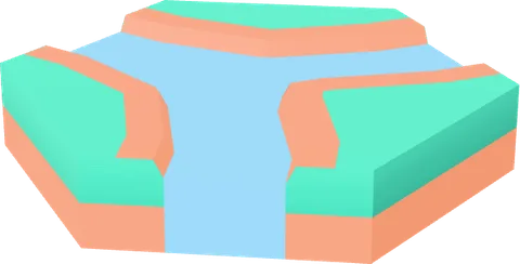 River Intersection F