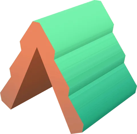 Cabin Roof Point