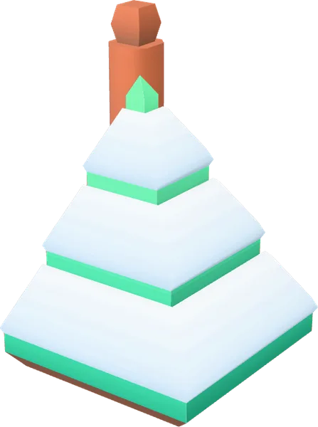 Cabin Roof Snow Corner