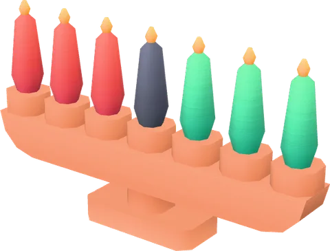 Kwanzaa Kinara