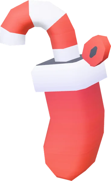 Sock Red Cane