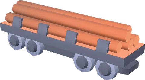 Train Wagon Logs