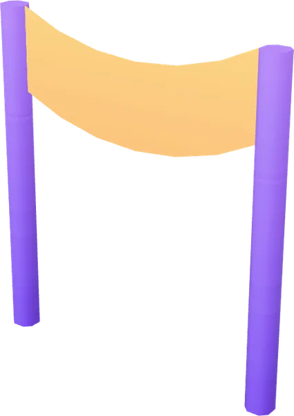 Banner Hanging High