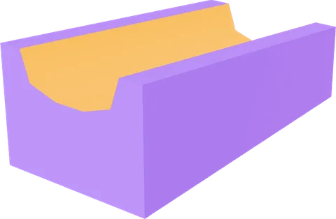 Slant Solid Long A