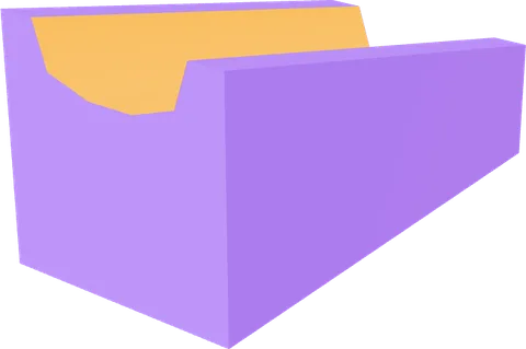 Slant Solid Long B