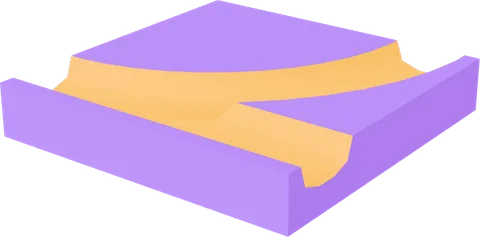 Split Large Solid Left